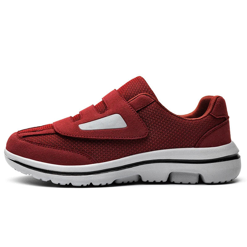 Zapatillas de puntera amplia con abrojo y algodón