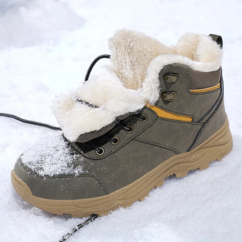 Botas cortas de invierno con interior de peluche