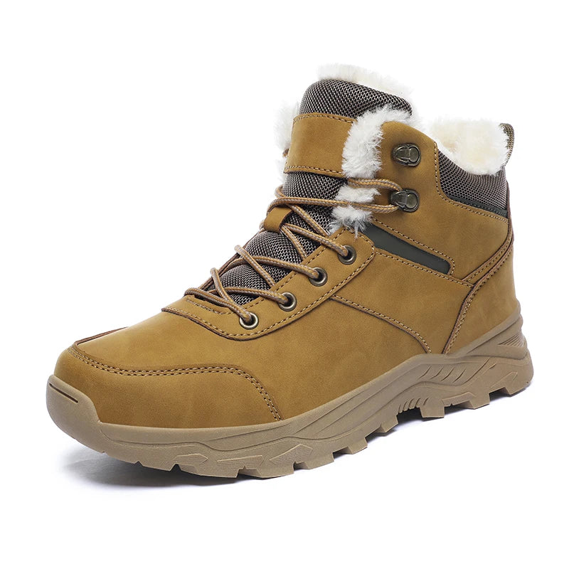 Botas cortas de invierno con interior de peluche