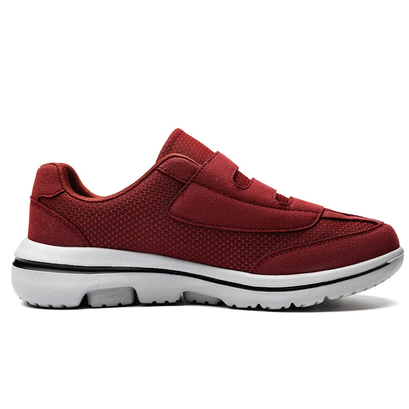 Zapatillas de puntera amplia con abrojo y algodón