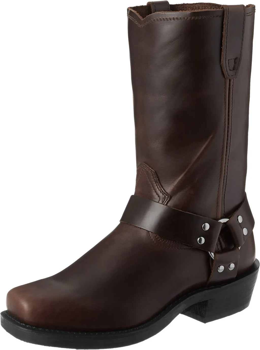 Botas texanas de PU con cierre y punta fina