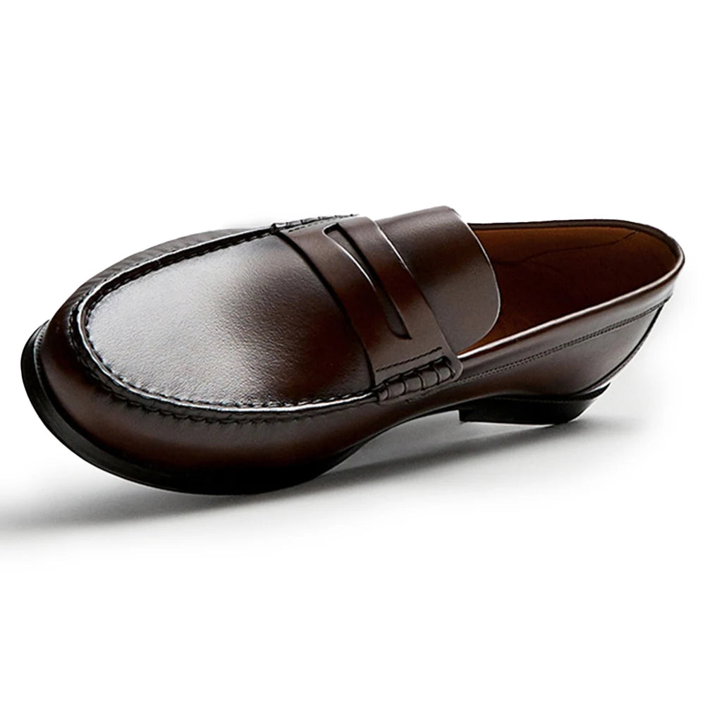 Mocasines de cuero vacuno con plantilla de EVA