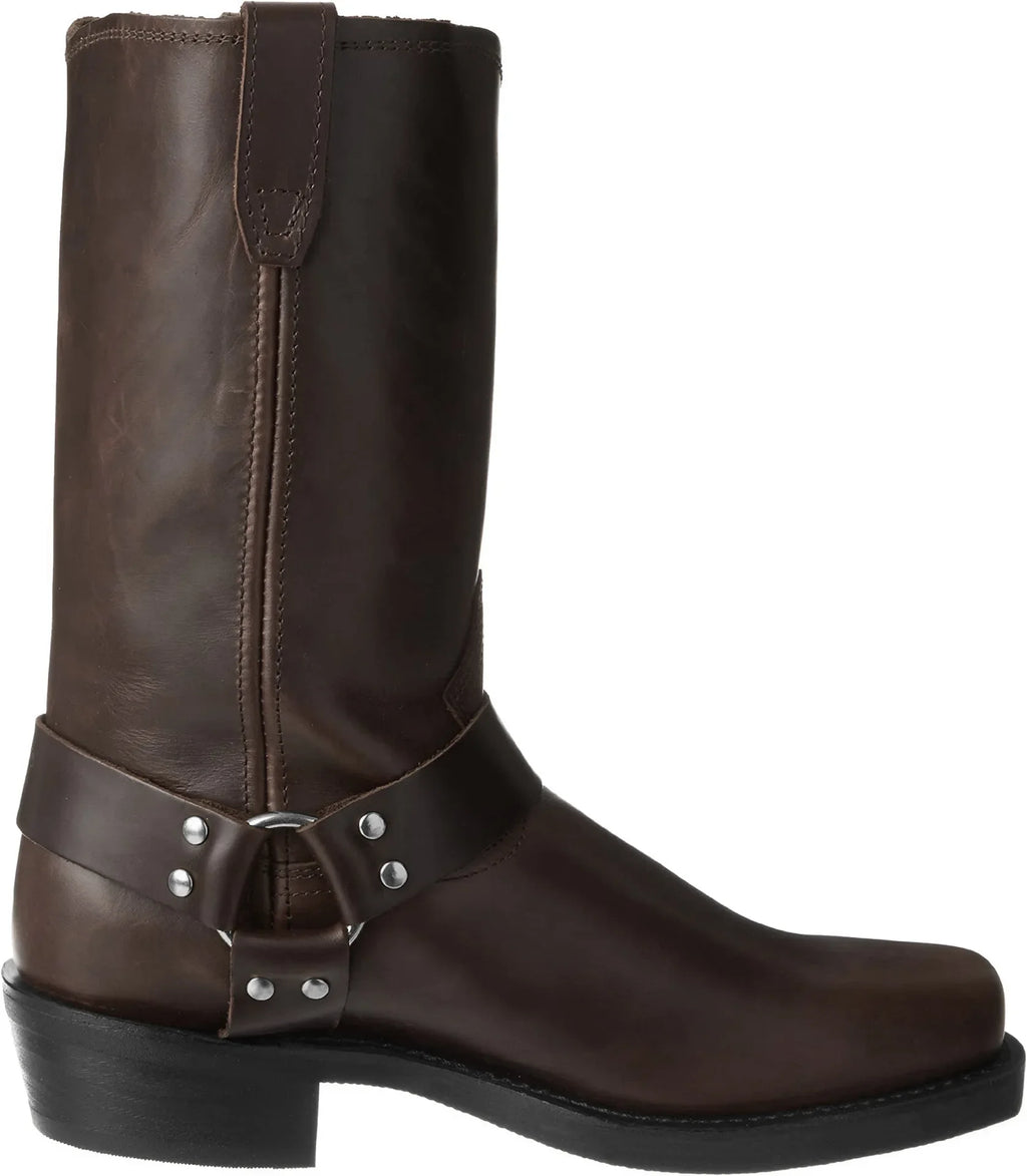 Botas texanas de PU con cierre y punta fina
