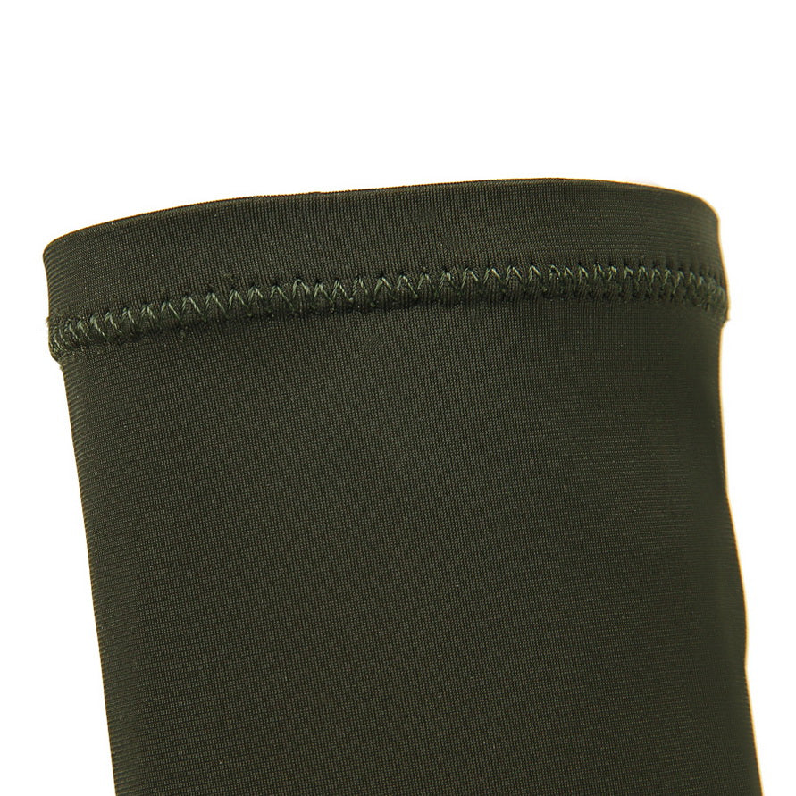 Botas tipo media de seda con taco bloque de 10 cm