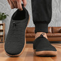 Zapatillas para caminar de malla con ajuste acordonado
