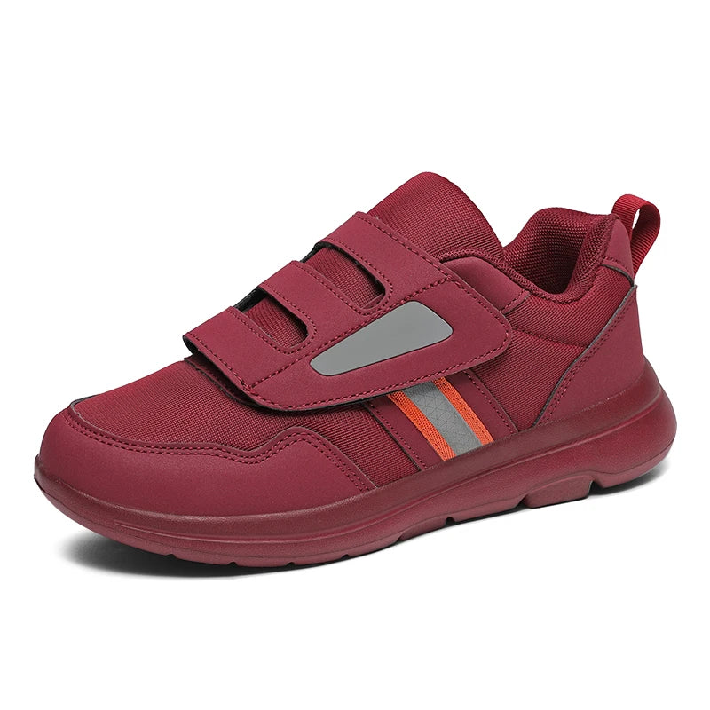 Zapatillas de puntera amplia con abrojo y algodón