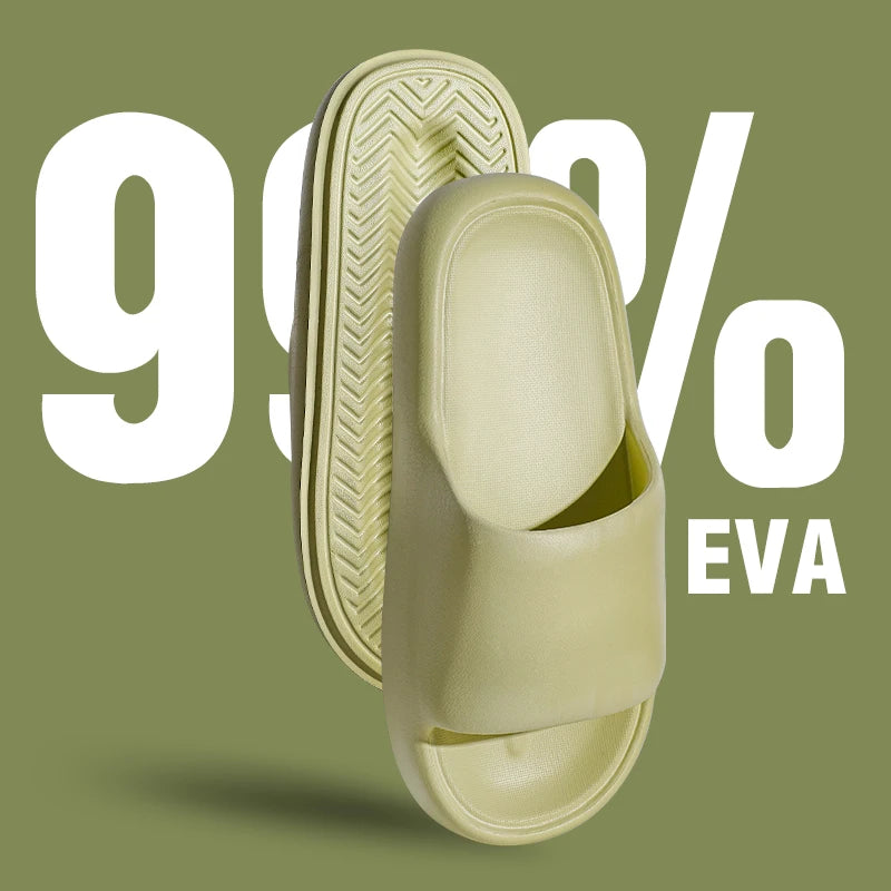 Sandalias tipo pala de EVA con base de 3,5 cm