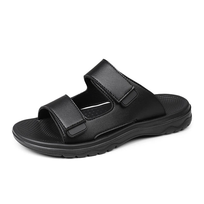 Sandalias de tiras para hombre con suela de goma