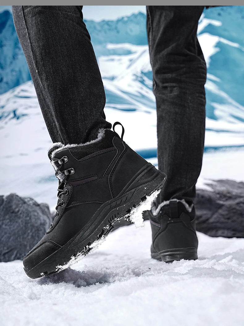 Botas cortas de invierno con interior de peluche