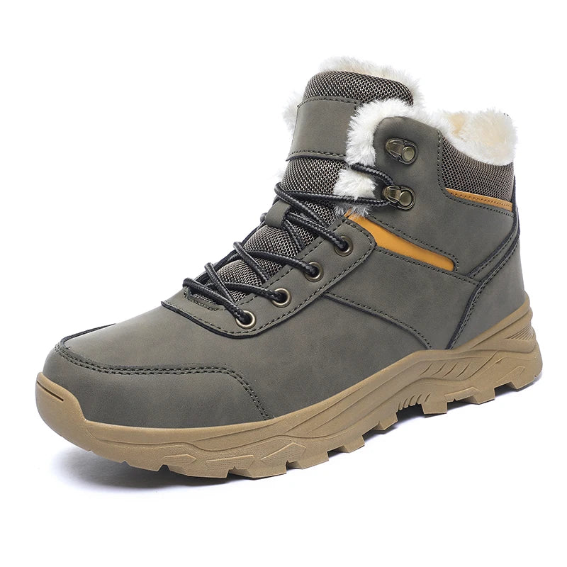 Botas cortas de invierno con interior de peluche
