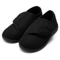 Zapatillas amplias con abrojo e interior de peluche