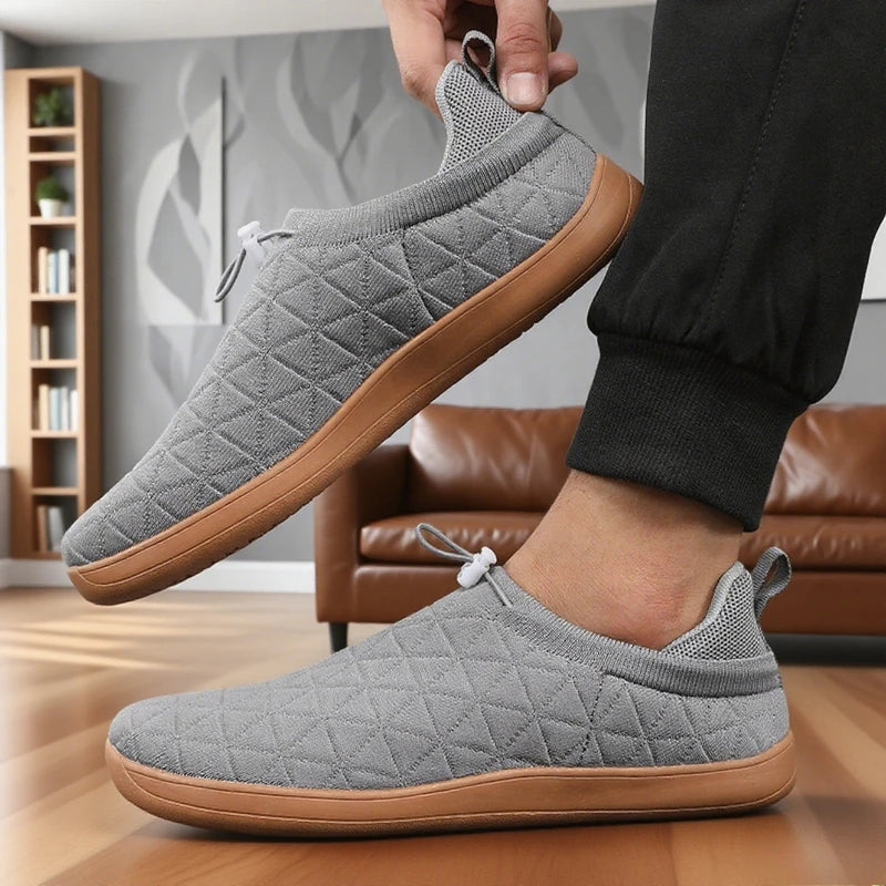 Zapatillas para caminar de malla con ajuste acordonado