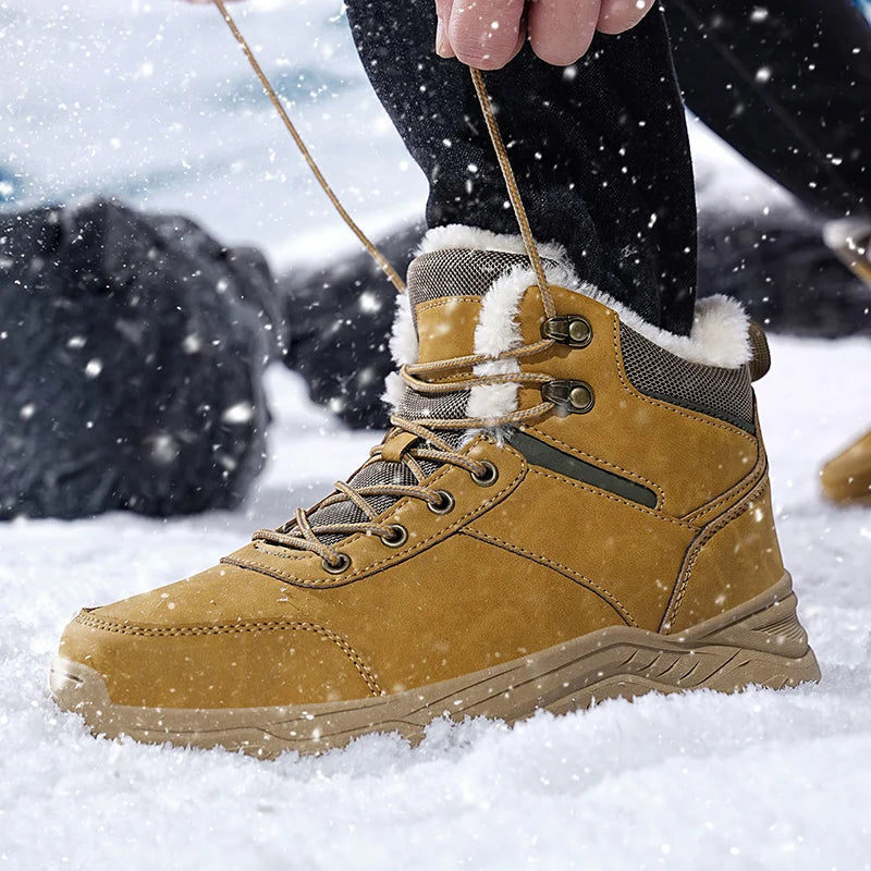 Botas cortas de invierno con interior de peluche