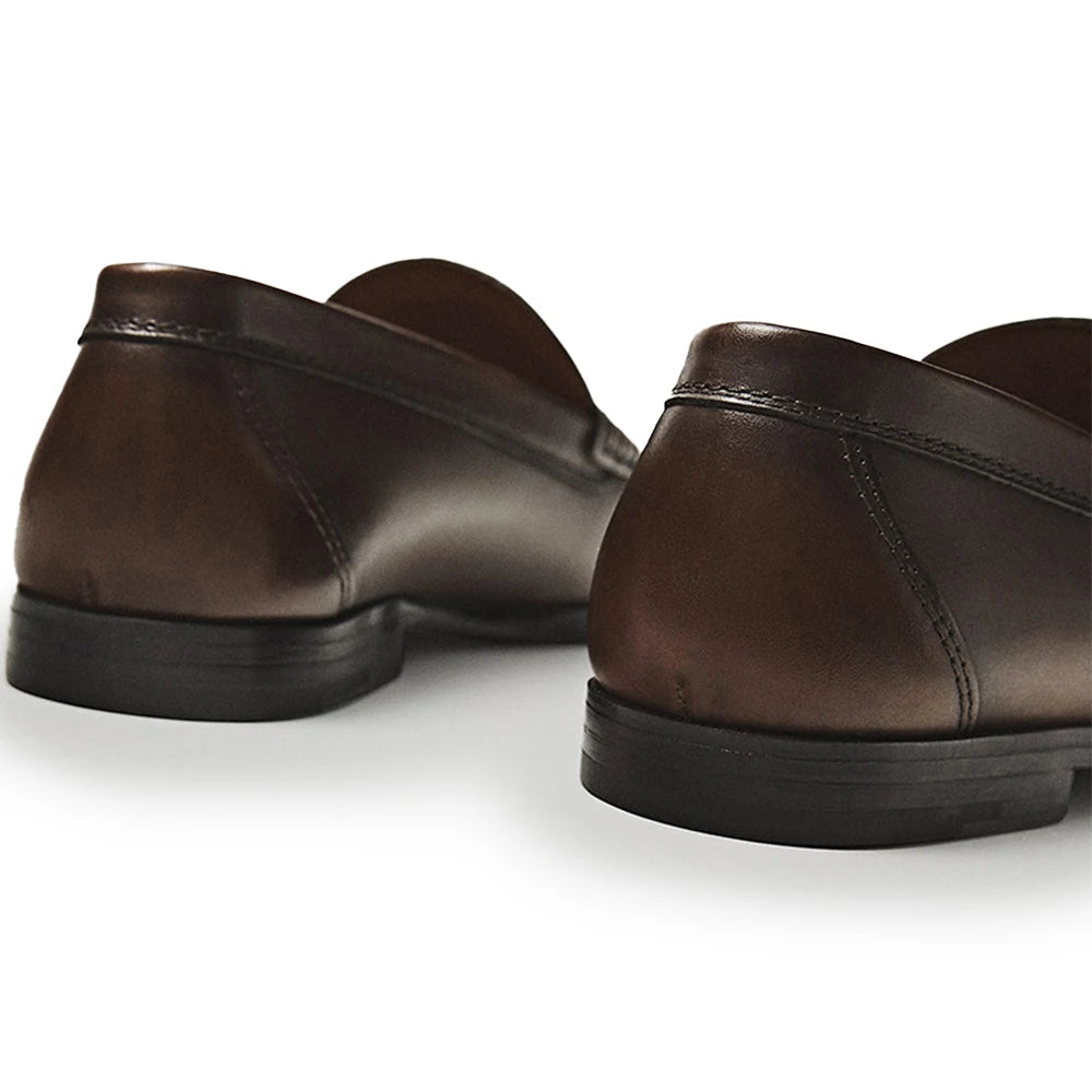 Mocasines de cuero vacuno con plantilla de EVA