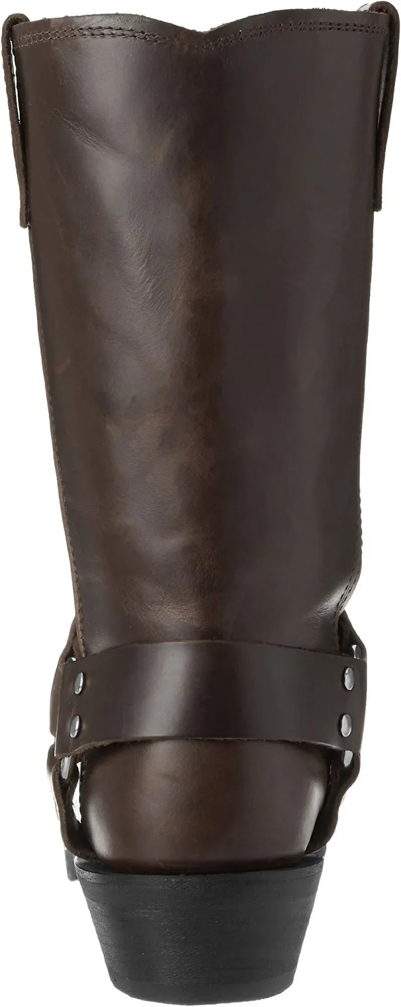 Botas texanas de PU con cierre y punta fina