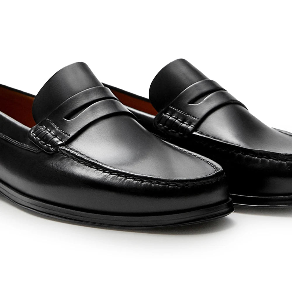 Mocasines de cuero vacuno con plantilla de EVA