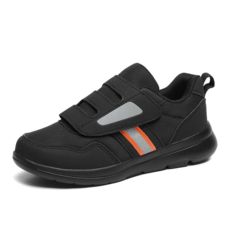 Zapatillas de puntera amplia con abrojo y algodón
