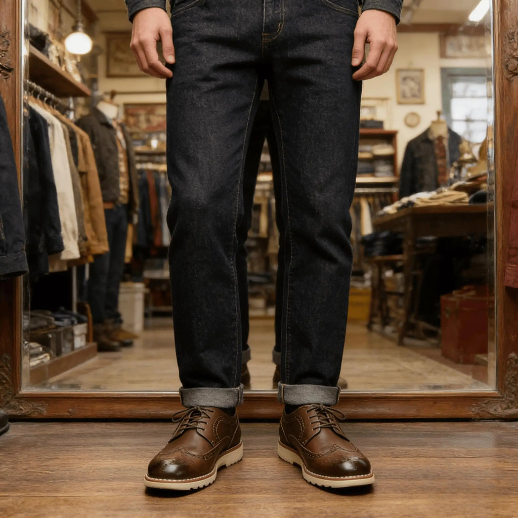Zapatos Derby de hombre en PU con cordones