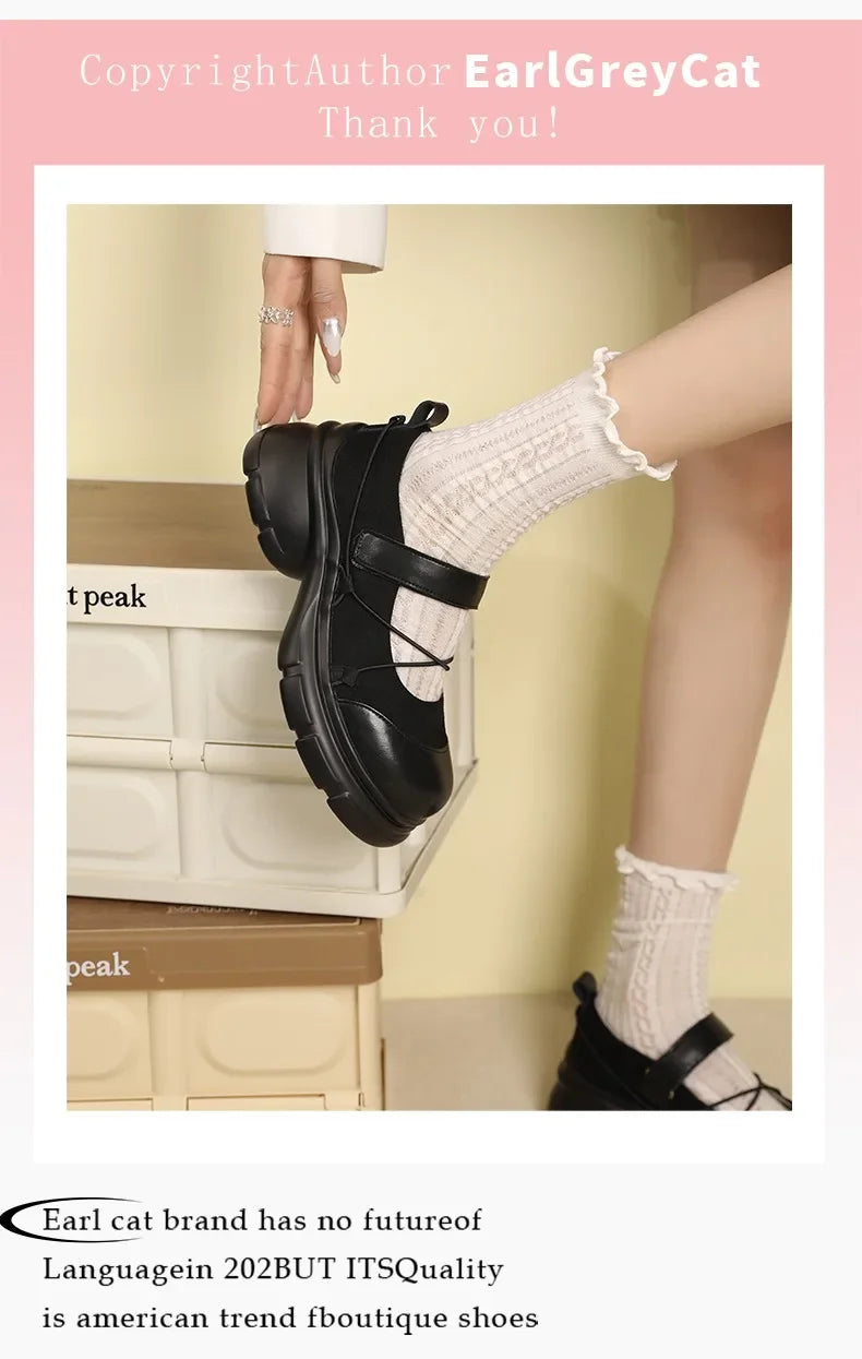 Merceditas con moño y plataforma de estilo casual