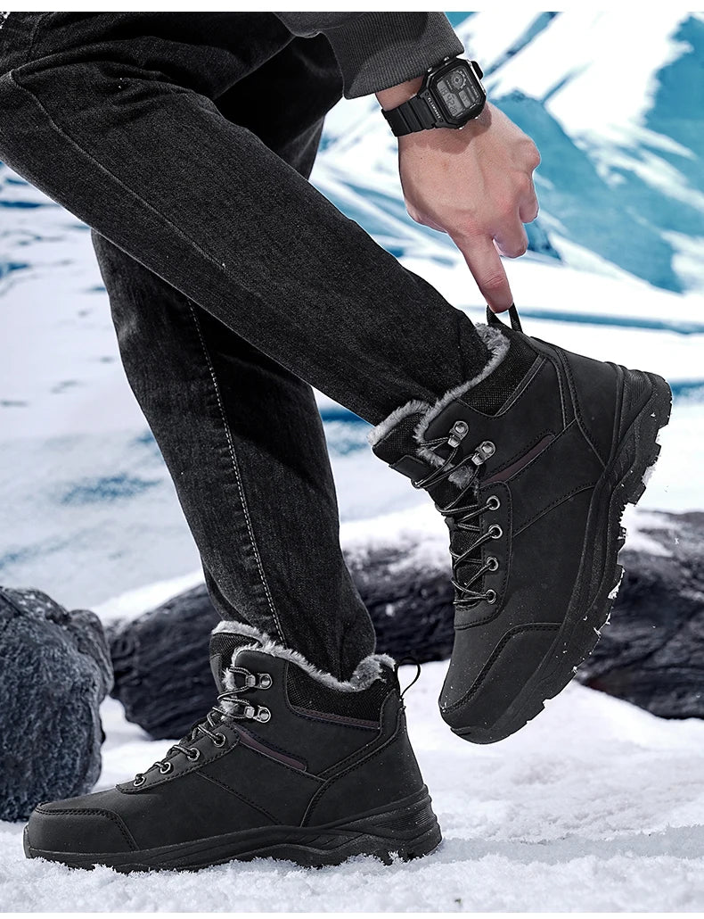 Botas cortas de invierno con interior de peluche