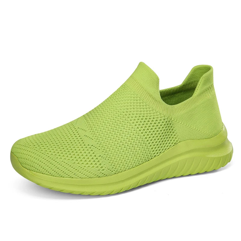 Zapatillas unisex sin cordones con capellada de malla y base de EVA