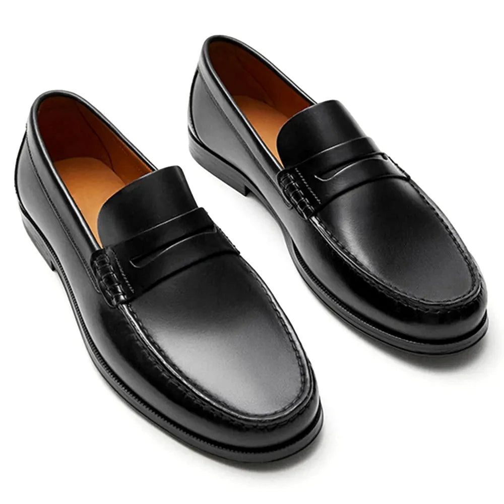 Mocasines de cuero vacuno con plantilla de EVA