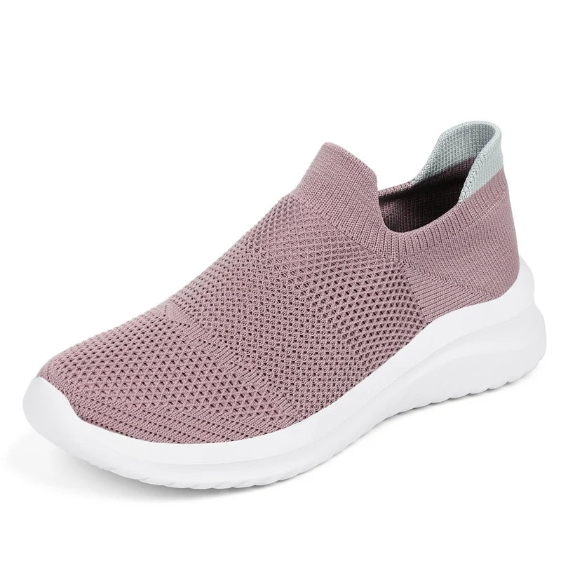 Zapatillas unisex sin cordones con capellada de malla y base de EVA