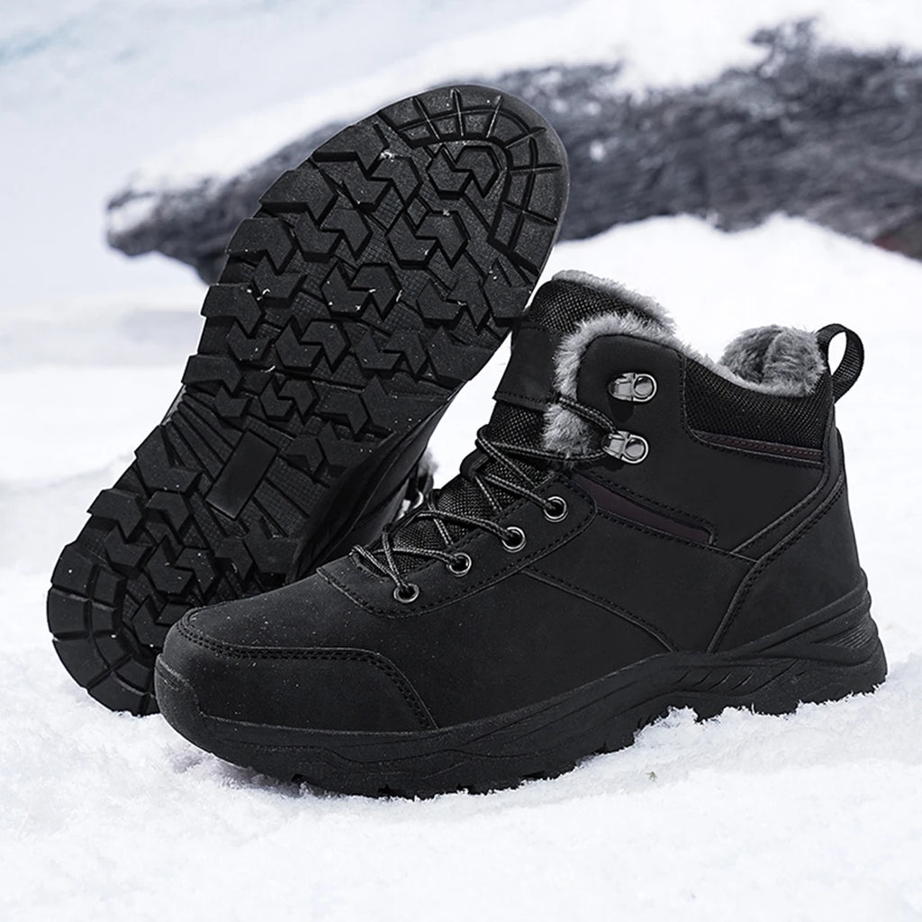 Botas cortas de invierno con interior de peluche